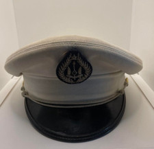 MILITARIA CASQUETTE ANCIENNE OFFICIER MARINE DJIBOUTI GENDARMERIE A CONFIRMER