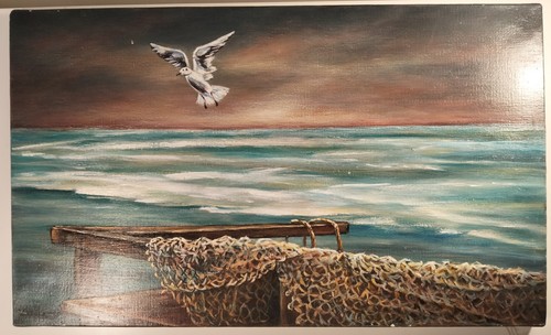 Peinture huile sur toile - peinture,