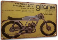 Plaque Murale Métal "gitane