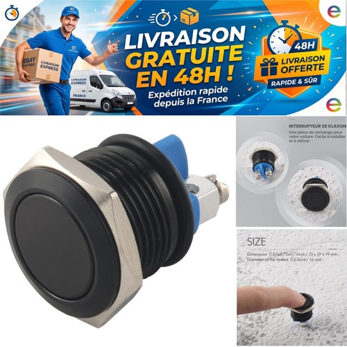 Bouton poussoir interrupteur - poussoir,