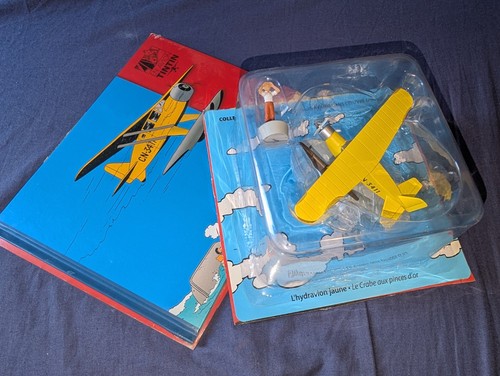 Figurine tintin hydravion - tintin,