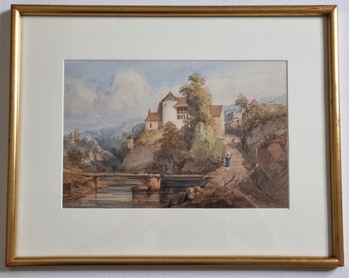 Jean henri chouppe aquarelle - chouppe,