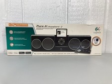 Logitech Pure-Fi Anywhere 2 iPod Speaker Dock Box Carry Bag AC Adapter
