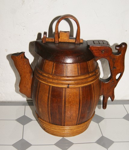 Cafetière verseuse bois