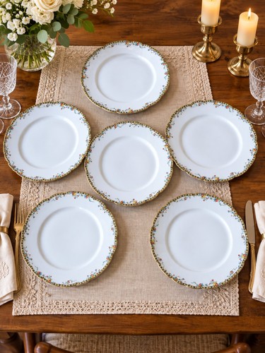 Lot six assiettes - lot,