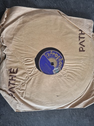 Disque ancien pour - , gramophone
