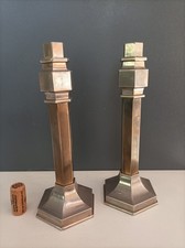 2 Grands Bougeoirs  Nagel