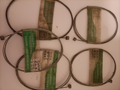 Lot cables frein avant - de,