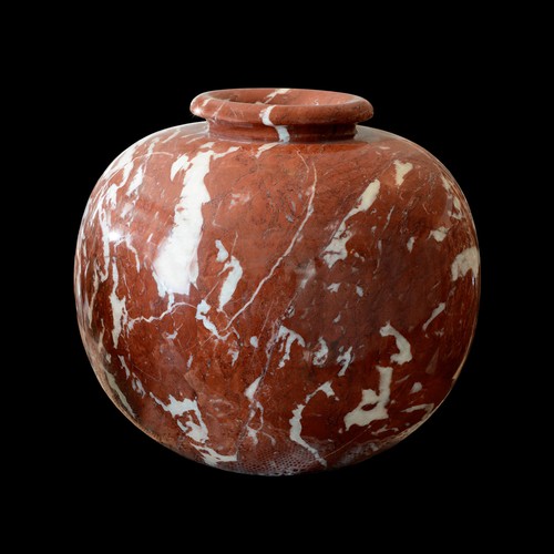Vase marbre rouge france - vase,