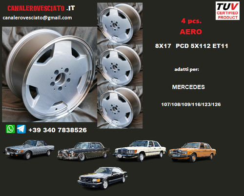 Jantes pour mercedes 8x17 - 17,