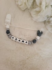 Attache Tétine Silicone, Accroche Sucette Personnalisé