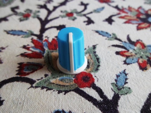 Knob bouton bleu pour - bouton,