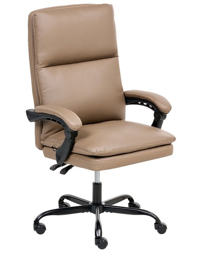 Fauteuil bureau cuir pu - en,