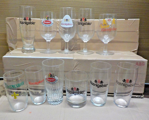 Verre ancien biere - 19,