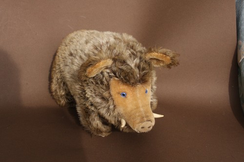 Steiff sanglier peluche - en,