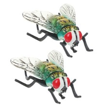  2 Pc Figurines D'insectes Fausse Mouche Jouets Éducatifs Pour Enfants