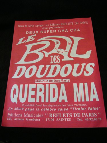 Partition bal des doudous - le,