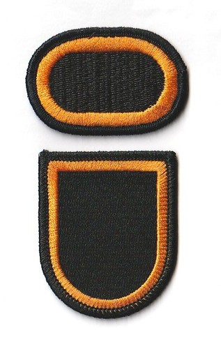 Oval beret flash - oval,