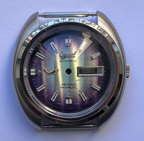 Boitier acier cadran montre - boitier,