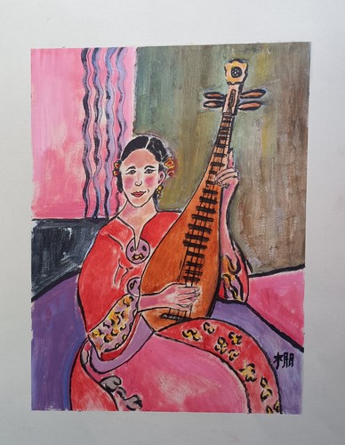 Tableau orientaliste - , à