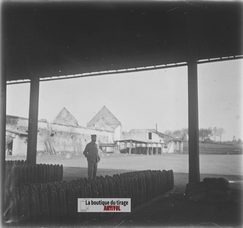 Dépôt munitions obus - dépôt, de