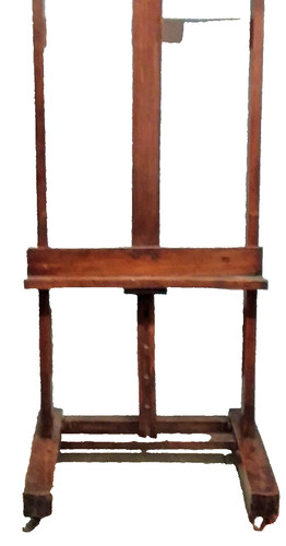 Chevalet hêtre vers 1930 haut