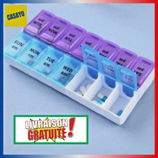 Semainier Pilulier Boite à Médicaments 7 jours Matin et soir Idéal sans Oubli !!