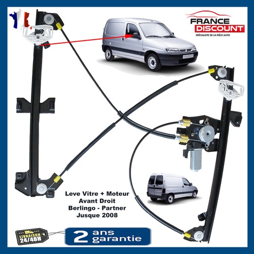 Mecanisme leve vitre avec - de,