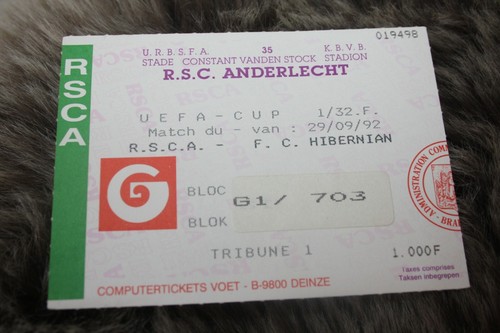 Ticket rsca anderlecht - )), v