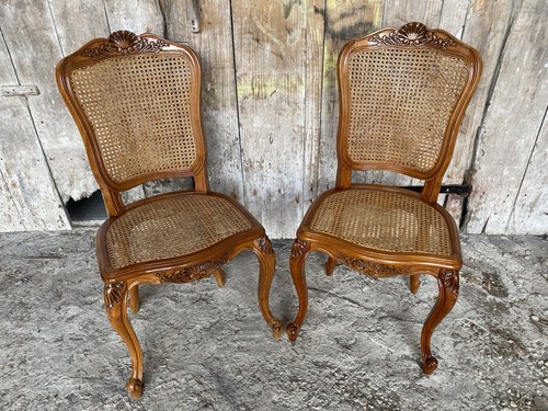 Paire chaise ancienne style - paire,