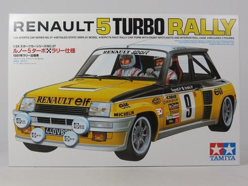 Tamiya kit renault turbo - kit, 5