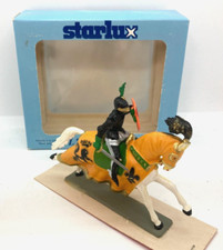39412 STARLUX / MIDDLE AGES / FH42052 LORD SWORD SHIELD HORSE CARAPACONNE