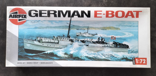 German boat airfix ref - e-boat,