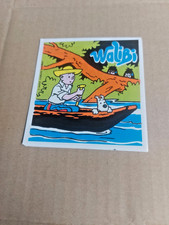 autocollant  tintin  walibi