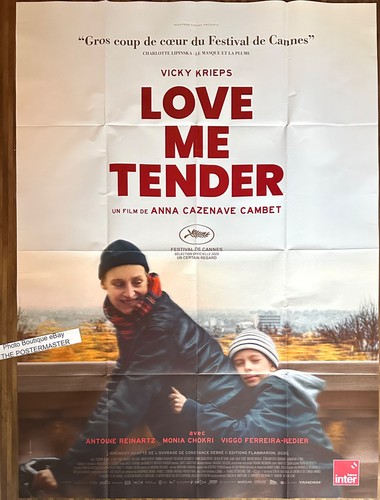 Affiche cinéma love tender - affiche,
