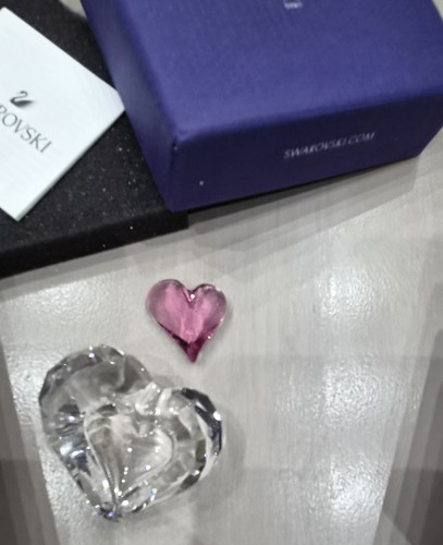 Swarovski figurine cœur