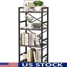 4 Tier Industrial Bookshelf