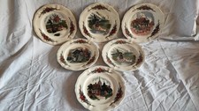 Sarreguemines Obernai Set of 6 Dessert Plates