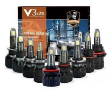 Set LED H1 80W Lumières À Ampoules Slim Voiture Idéal Feux Ouvert Ou 'Canbus