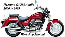 HYOSUNG GV250 AQUILA 2000 to 2005 WORKSHOP MANUAL - PDF Files