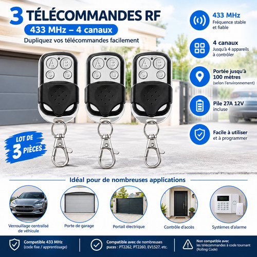 Télécommandes universelles - 3,