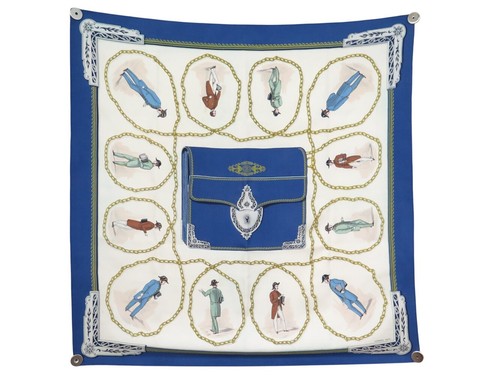 Vintage foulard hermes cnep - foulard,