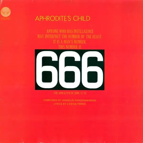 Aphrodites child 666 gatefold - aphrodites,