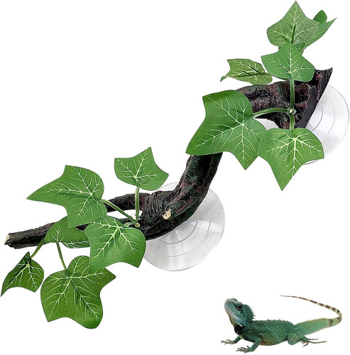 Reptile corner branch resin - corner,
