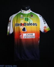 2005 Iles Balears-Caisse d’Epargne Opera Team retro cycling jersey (XXL) #364