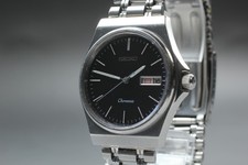 Montre Homme Vintage Seiko Chronos 5H23-7020 Quartz Noir JAPON Batt "N...