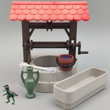 Playmobil puits d'eau médiéval-château-forteresse-village-vikings-romains-belen