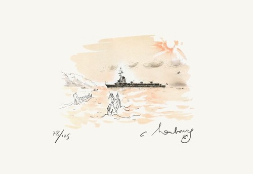 André hambourg lithographie - andré,