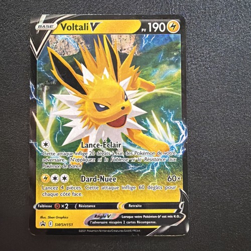 Carte pokémon voltali - voltali, v