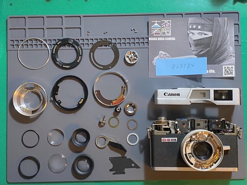 Canon canonet ql17 giii argent - canon,